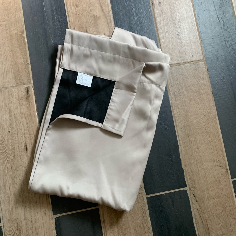 GORGEOUS Blackout Champagne Pink Curtains